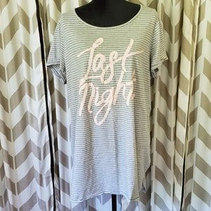 Lane Bryant Cacique Sleep Shirt